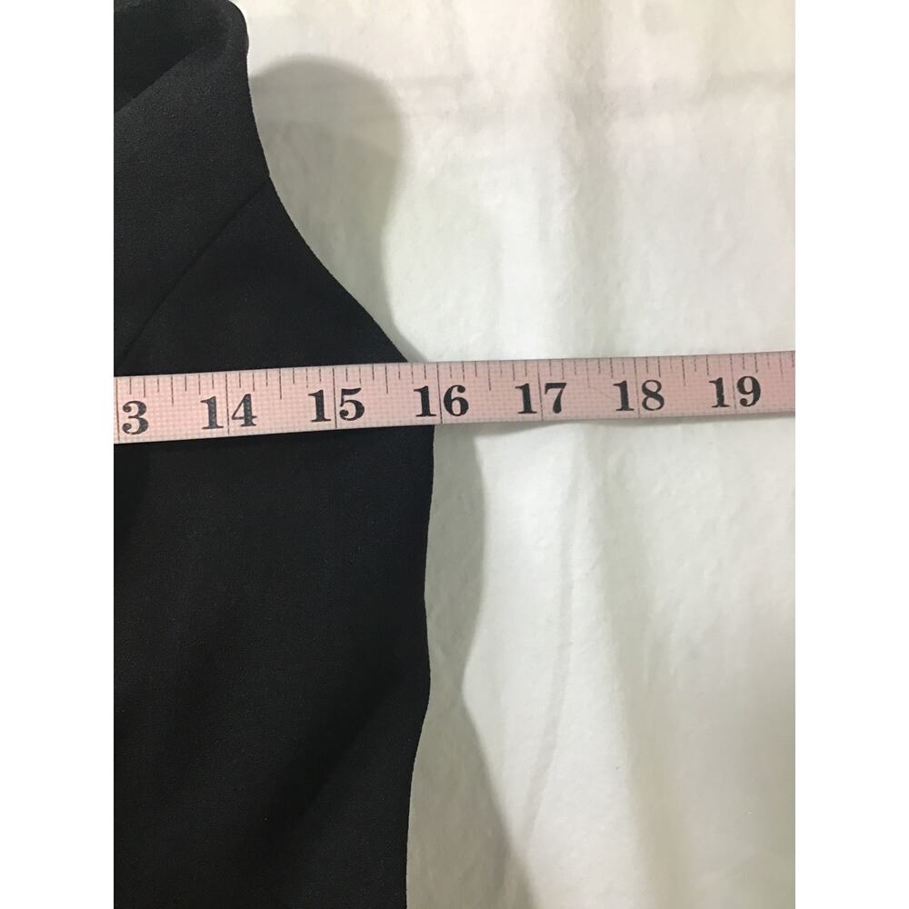 LULU'S SZ L Romantic Destiny Black Square Neck Trumpet Maxi Dress - Picture 5 of 8